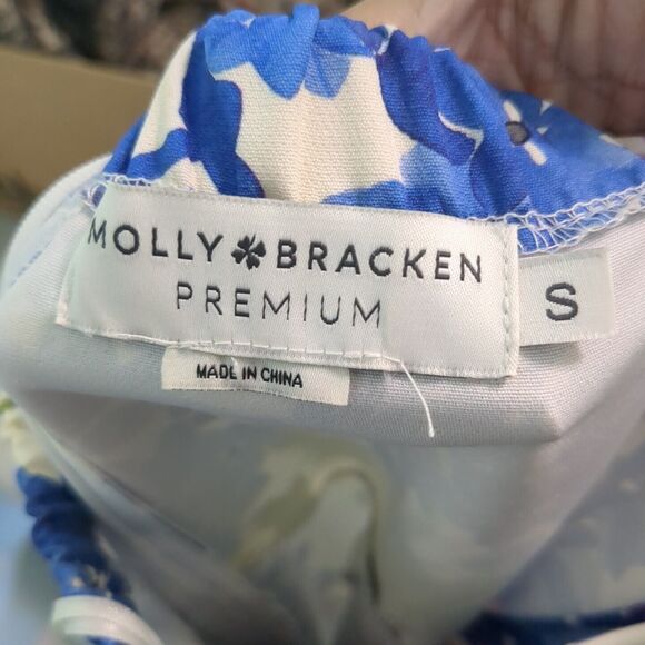 Molly Bracken Women's Floral Lightweight Jumpsuit small pants suit offic… - Picture 5 of 5